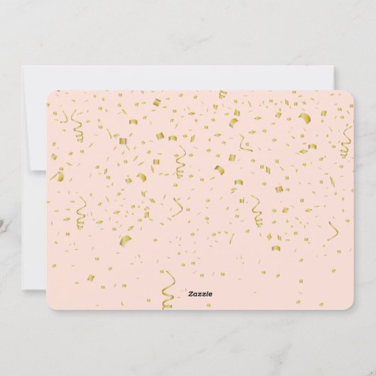 Zum 18. Geburtstag Feiertagskarte (Rückseite)