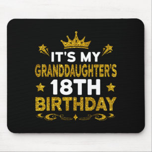 Zum 18. Geburtstag meiner Enkelin Herzlichen Glück Mousepad