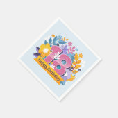 Zum 18. Geburtstag Serviette (Ecke)