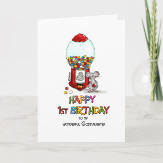 Zum 1. Geburtstag der Tochter Karte