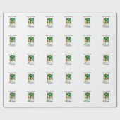 Zum 1. Geburtstag Foto schlicht und elegant Geschenkpapier (Flach)