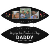 Zum 1. Geburtstag Papa Keepake 3 Foto Football (Paneele)