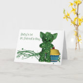 Zum 1. St. Patrick's Day Karte (Gelbe Blume)