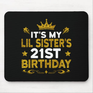 Zum 21. Geburtstag meiner kleinen Schwester, Glück Mousepad
