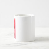 Zum 30. Geburtstag Dianthus Red Blume Kaffeetasse (Mittel)