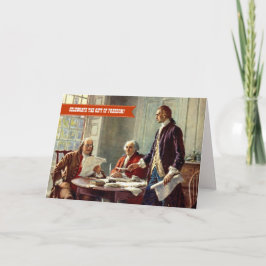 Zum 4. Juli Fine Art Custom Card Karte