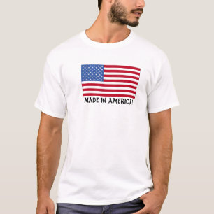 Zum 4. Juli Hergestelltes-in-Amerika-Shirt T-Shirt
