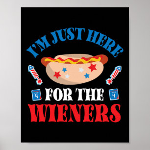 Zum 4. Juli Tag Amerikaner bin ich nur hier für T Poster