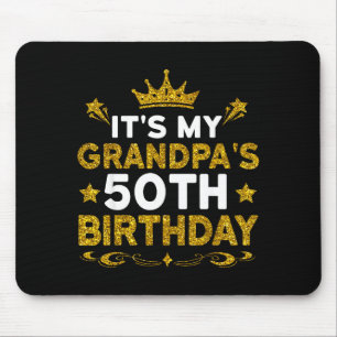 Zum 50. Geburtstag meines Opas Herzlichen Glückwun Mousepad