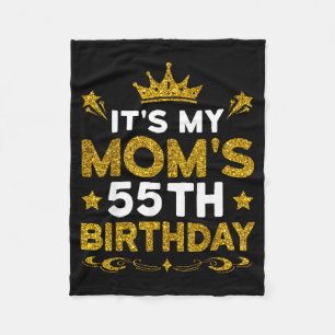 Zum 55. Geburtstag meiner Mutter Alles Gute zum Ge Fleecedecke