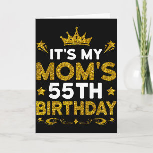 Zum 55. Geburtstag meiner Mutter Alles Gute zum Ge Karte