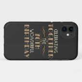 zum 70. Geburtstag Case-Mate iPhone Hülle (Rückseite (Horizontal))