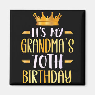 Zum 70. Geburtstag meiner Oma Alles Gute zum 70. _ Magnet