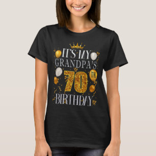 Zum 70. Geburtstag meines Opas Herzlichen Glückwun T-Shirt