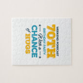 zum 70. Geburtstag Puzzle (Horizontal)