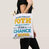 zum 70. Geburtstag Tasche (Von Nahem)