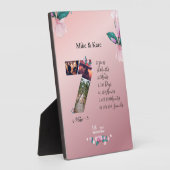 Zum 7. Jubiläum, Collage des benutzerdefinierten F Fotoplatte (Seite)