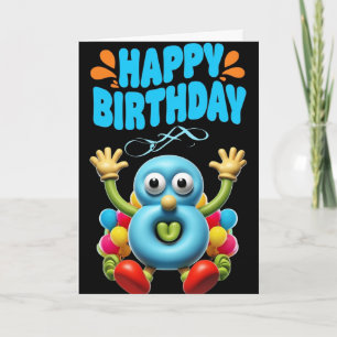 Zum 8. Geburtstag Karte