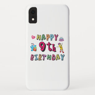 Zum 9. Geburtstag für 9-Jährige Kinder B-Tag Case-Mate iPhone Hülle