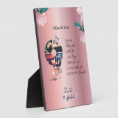 Zum 9. Jubiläum,Collage des benutzerdefinierten Fo Fotoplatte (Seite)