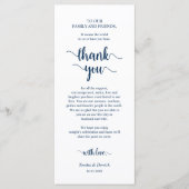 Zum Abendessen Platz Einstellung Vielen Dank, Rust Programm (Vorderseite)