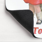 Zum Backen geboren Mousepad (Ecke)