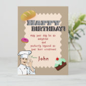 zum Bäcker Karte (Stehend Vorderseite)