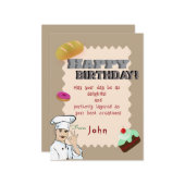 zum Bäcker Karte (Vorderseite/Rückseite Beispiel)