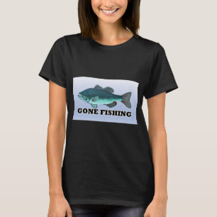 Zum Bassangeln gegangen T-Shirt