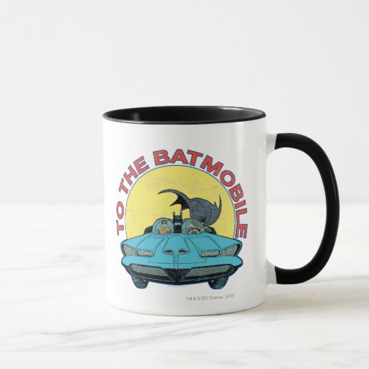 Zum Batmobile - Störungsbild Tasse (Rechts)