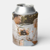 Zum Behalt des Getränks kalte Hochzeit Dosenkühler (Kanne Vorderseite)