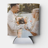 Zum Behalt des Getränks kalte Hochzeit Dosenkühler (Vorderseite)