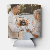 Zum Behalt des Getränks kalte Hochzeit Dosenkühler (Rückseite)