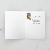 Zum besten Boss, vom Haufen Nüsse - Eichhörnchen Karte (Innenseite)