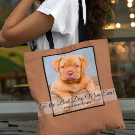 Zum besten Hund aller Muttertag Foto Tote Tasche