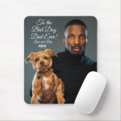Zum besten Hund-Vater je benutzerdefiniertes Foto Mousepad (Mit Mouse)