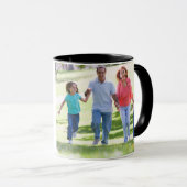 Zum besten Opa Custom Foto Vatertag Tasse (VorderseiteRechts)