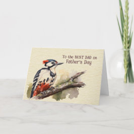 Zum BESTEN VATER am Vatertag Karte