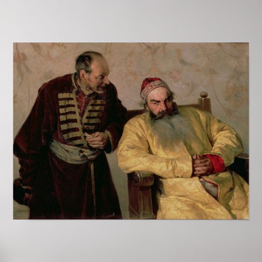 Zum Boyar mit einer Kündigung, 1904 Poster (Vorne)