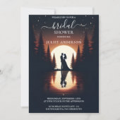 Zum Brautparty am Lakeside Einladung (Vorderseite)