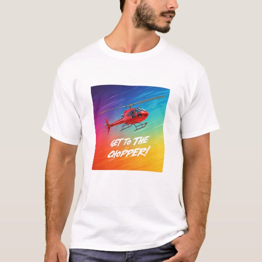 Zum Chopper-T-Shirt T-Shirt (Vorderseite)