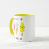 Zum Coolststen Pop - Vatertag Tasse (Vorderseite Links)