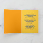 Zum Ehemann am Vatertag. Denim Pattern Karte (Innenseite)