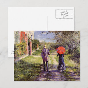 Zum Ehemann am Vatertag. Fine Art Postkarte