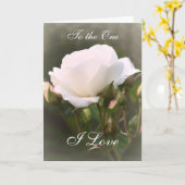 ZUM EINEN I-LIEBE KARTE (Gelbe Blume)