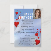 zum Einpressen Karte (Vorderseite)