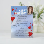 zum Einpressen Karte (Stehend Vorderseite)