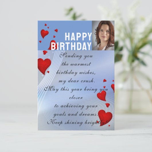 zum Einpressen Karte (Stehend Vorderseite)