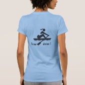 Zum Erg ist unmenschlich; zur Reihe göttlich T-Shirt (Rückseite)