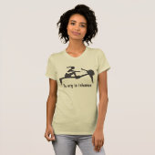 "Zum Erg ist unmenschliches" Rudersport-Shirt T-Shirt (Vorne ganz)